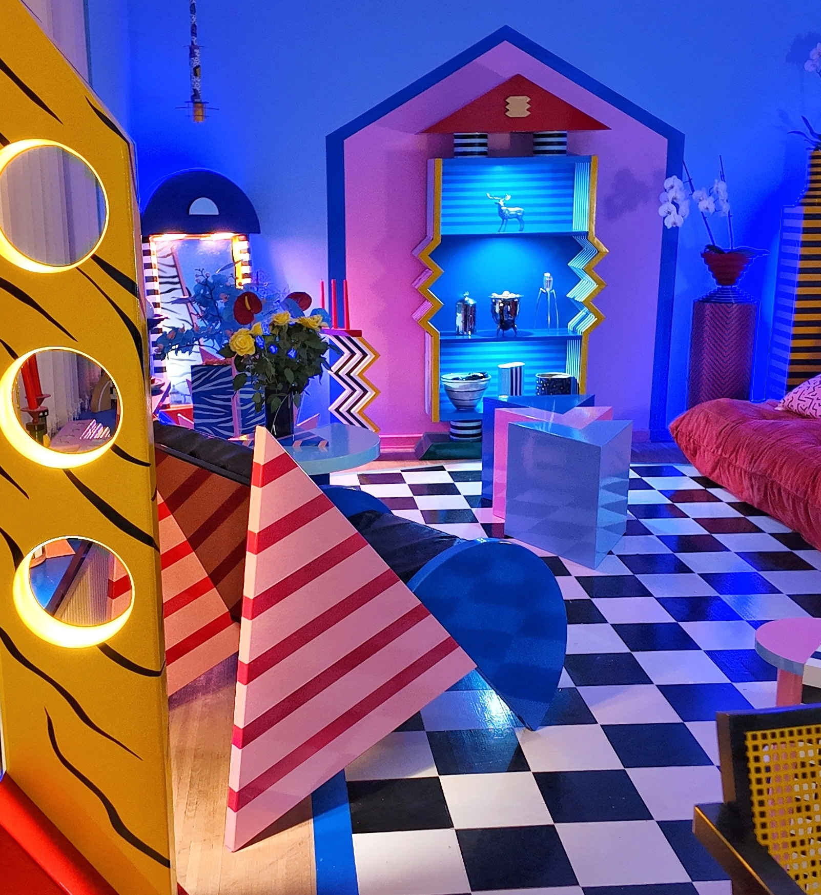 Tour a Furniture Designer's Wildly Colorful Copenhagen Home